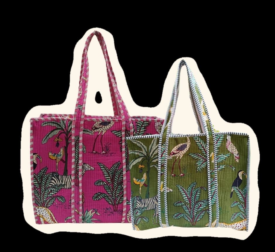 Quilted handbags